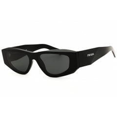 Prada Women's Designer Sunglasses - Cat Eye Black Acetate Full Rim | PR B19S 16K08Z