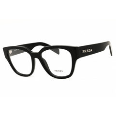 Prada Women's Designer Eyeglasses - Rectangular Glossy Black Full Rim | PR C06V 16K1O1