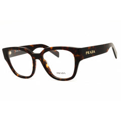 Prada Women's Eyeglasses - Rectangular Root Tortoise Acetate Full Rim | PR C06V 17N1O1