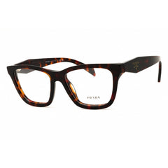 Prada Women's Eyeglasses - Rectangular Root Tortoise Acetate Full Rim | PR C10V 17N1O1