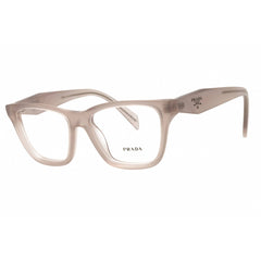 Prada Women's Designer Eyeglasses - Rectangular Opal Dove Full Rim | PR C10V 29G1O1