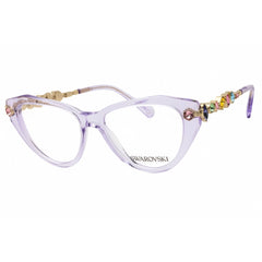 Swarovski Women's Eyeglasses - Transparent Lilac Cat Eye Shape Frame | 0SK2047 1079