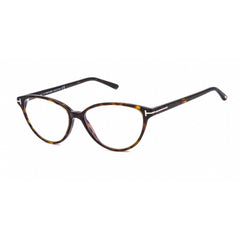 Tom Ford Women's Designer Eyeglasses - Cat Eye Dark Havana Full Rim | FT5545-B 052