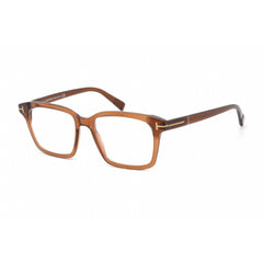 Tom Ford Men's Eyeglasses - Rectangular Shiny Dark Brown Full Rim | FT5661-B 048