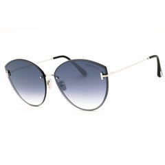 Tom Ford Women's Sunglasses - Shiny Palladium Full Rim Cat Eye Frame | FT1106 16C