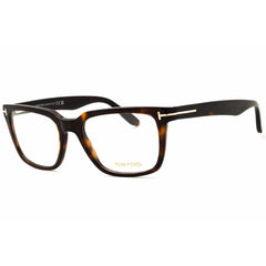 Tom Ford Men's Eyeglasses - Dark Havana Full Rim Rectangular Shape Frame | FT5304 052