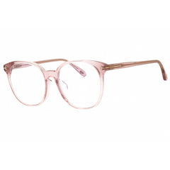 Tom Ford Women's Eyeglasses - Shiny Pink Acetate Full Rim Round Frame | FT5671-F-B 072