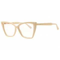 Tom Ford Women's Eyeglasses - Ivory Injected Propionate Cat Eye Frame | FT5844-B 025
