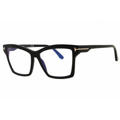Tom Ford Women's Eyeglasses - Shiny Black Full Rim Cat Eye Shape Frame | FT5964-B 001