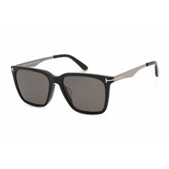 Tom Ford Men's Designer Sunglasses - Rectangular Shiny Black Full Rim | FT0862-F 01D