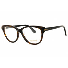 Tom Ford Women's Designer Eyeglasses - Oval Coloured Havana Full Rim | FT5287 055