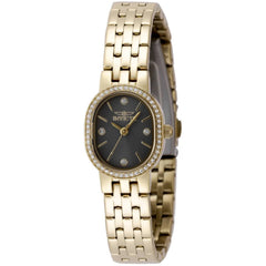 Invicta Angel Pixie 49074 Women's Watch 20mm Gold Stainless Steel Charcoal Dial
