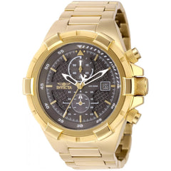 Invicta Aviator Falcon 49254 Men's Watch Gold Stainless Steel Quartz 100m WR
