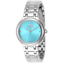 Invicta 50608 Wildflower Women's Quartz Watch 32mm Steel Tiffany Blue Dial