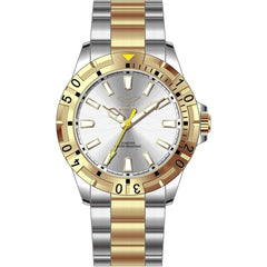 Invicta Specialty 69036 Men's Watch 42mm Gold Steel Two-Tone White Dial Quartz