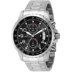 Invicta Specialty Veloquence 69789 Men's Quartz Watch, 47mm Steel Black Dial