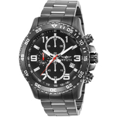 Invicta Specialty Men's Chronograph Watch 48mm Gunmetal Steel Tachymeter 69808