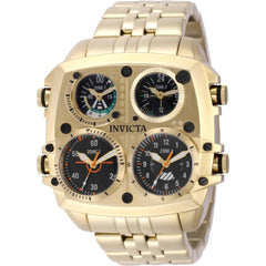 Invicta Aviator Zulu Time 49604 Men's 50mm Gold-Tone Stainless Steel Watch