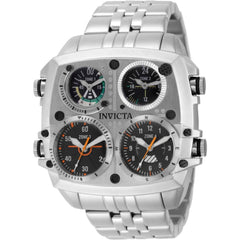 Invicta Aviator Zulu Time 49605 Men's 50mm Stainless Steel Dual Time Zone Watch