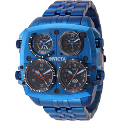 Invicta Aviator Zulu Time 50655 Men's 50mm Blue Stainless Steel Watch