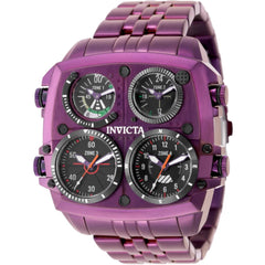 Invicta Aviator Zulu Time 50658 Men's 50mm Purple Stainless Steel Watch