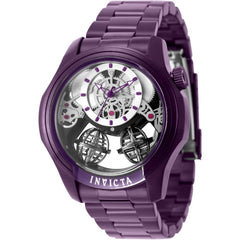 Invicta Specialty Twin-Axis Men's Watch 50779 - 46mm Purple Skeleton Dial Quartz