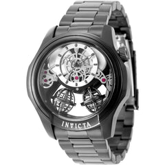 Invicta Specialty Twin-Axis Men's Watch 50780 - 46mm Gunmetal Skeleton Quartz