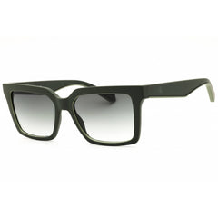 Calvin Klein Jeans CKJ25602SN 302 Unisex Matte Sage Rectangular Full Rim Sunglasses