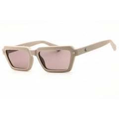 Calvin Klein Jeans CKJ25622S 260 Women's Matte Taupe Rectangular Full Rim Sunglasses
