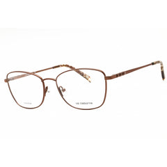 Liz Claiborne L 667/T 0TUI 00 Women's Light Brown Oval Metal Full Rim Eyeglasses