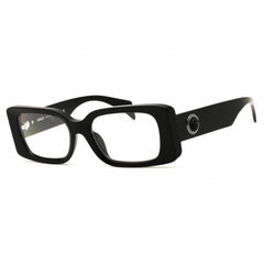 Versace 0VE3362U GB1 Women's Black Rectangular Acetate Full Rim Eyeglasses, 51mm