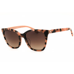 Kate Spade DESI/F/S0HT8 HA Women's Pink/Havana Acetate Full Rim Cat Eye Sunglasses
