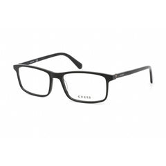 Guess GU1948 001 Men's Shiny Black Plastic Full Rim Rectangular Shape Eyeglasses