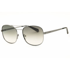 Guess GU5201 06Q Unisex Silver Metal Full Rim Frame Oval Shape Sunglasses