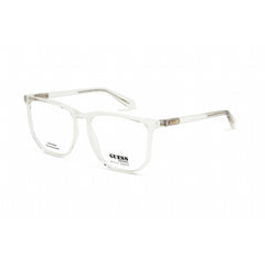 Guess GU8237 026 Unisex Crystal Plastic Full Rim Frame Rectangular Shape Eyeglasses