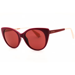 Max & Co MO0021 69S Women's Shiny Bordeaux Injected Propionate Cat Eye Sunglasses