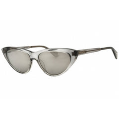 Max & Co MO0024 20C Women's Grey/Clear Acetate Full Rim Cat Eye Shape Sunglasses
