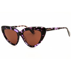 Max & Co MO0047 55E Women's Coloured Havana Acetate Full Rim Cat Eye Sunglasses