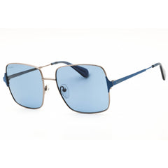 Max & Co MO0072 14V Women's Shiny Light Ruthenium Metal Rectangular Shape Sunglasses
