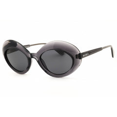 Max & Co MO0080 20A Women's Grey/Clear Injected Propionate Full Rim Oval Sunglasses