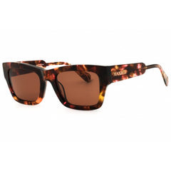 Max & Co MO0081 55E Women's Coloured Havana Acetate Full Rim Rectangular Sunglasses