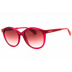Max & Co MO0084 75Z Women's Shiny Fuchsia Injected Propionate Full Rim Sunglasses