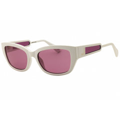 Max & Co MO0086 21Y Women's White Injected Propionate Full Rim Rectangular Sunglasses