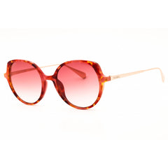 Max & Co MO0088 55T Women's Coloured Havana Injected Propionate Round Sunglasses