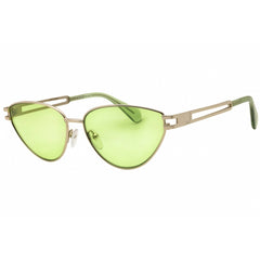 Max & Co MO0089 32N Women's Gold Metal Full Rim Frame Cat Eye Shape Sunglasses