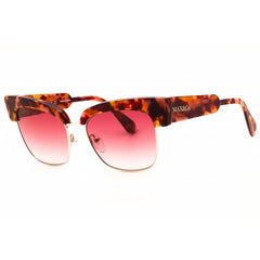Max & Co MO0092 55T Women's Coloured Havana Acetate Full Rim Cat Eye Sunglasses