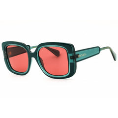 Max & Co MO0096 98S Women's Dark Green Injected Propionate Oversized Sunglasses