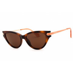 Max & Co MO0101 52E Women's Dark Havana Injected Propionate Cat Eye Shape Sunglasses