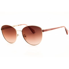 Max & Co MO0105 32F Women's Gold Metal Full Rim Frame Aviator Shape Sunglasses