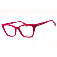 Max & Co MO5001 075 Women's Shiny Fuchsia Acetate Full Rim Cat Eye Shape Eyeglasses
